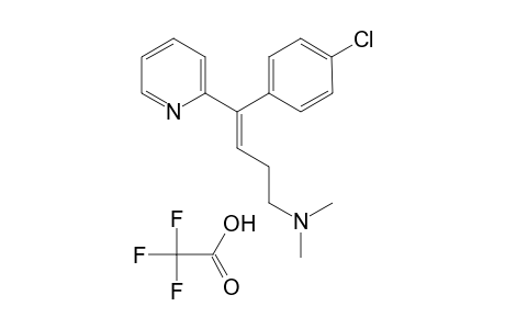 (3E)-4-(4-Chlorophenyl)-N,N-dimethyl-4-(2-pyridyl)but-3-en-1-ammonium trifluoroacetate