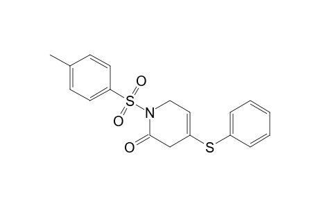 1-[(4-Methylphenyl)sulfonyl]-4-(phenylthio)-3,6-dihydro-2-pyridinone