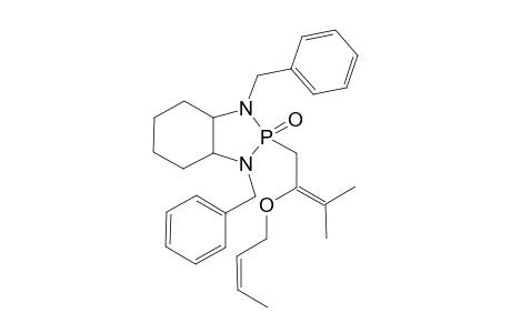 (R,S)-(2''E)-(3aI,7aI)-1,3-Dibenzyl-2-[2'-(2''-butenyloxy)-3'-methyl-2'-butenyl]octahydro-1H-1,3,2-benzodiazaphosphole 2-Oxide