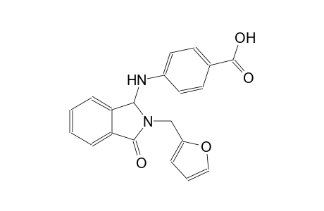 benzoic acid, 4-[[2-(2-furanylmethyl)-2,3-dihydro-3-oxo-1H-isoindol-1-yl]amino]-
