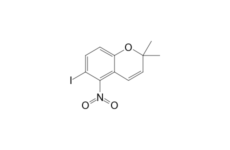 6-iodanyl-2,2-dimethyl-5-nitro-chromene