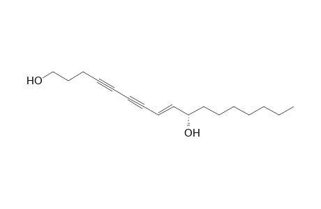 (E,10S)-heptadec-8-en-4,6-diyne-1,10-diol