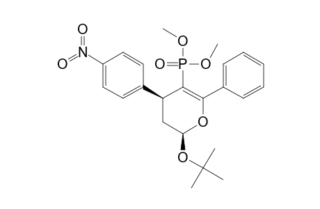 2-TERT.-BUTOXY-5-(DIMETHOXYPHOSPHORYL)-3,4-DIHYDRO-4-(4-NITROPHENYL)-6-PHENYL-2H-PYRAN;CIS-ISOMERE
