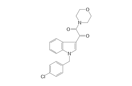 1-Ethanone, 1-[1-[(4-chlorophenyl)methyl]-1H-indol-3-yl]-2-(4-morpholinyl)-2-oxo-