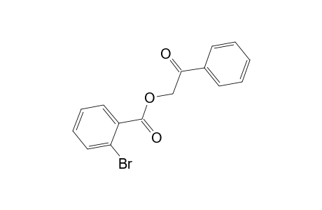 Benzoic acid, 2-bromo-, 2-oxo-2-phenylethyl ester