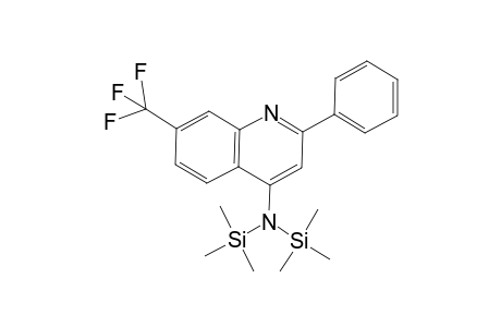 2-phenyl-7-(trifluoromethyl)-N,N-bis(trimethylsilyl)-4-quinolinamine