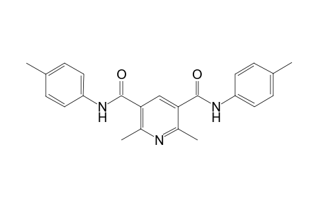 3,5-Bis[N-(4-methylphenyl)-carbamoyl]-2,6-dimethylpyridine