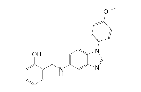 2-({[1-(4-methoxyphenyl)-1H-benzimidazol-5-yl]amino}methyl)phenol