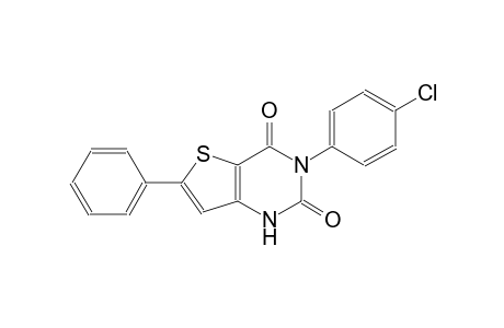 thieno[3,2-d]pyrimidine-2,4(1H,3H)-dione, 3-(4-chlorophenyl)-6-phenyl-