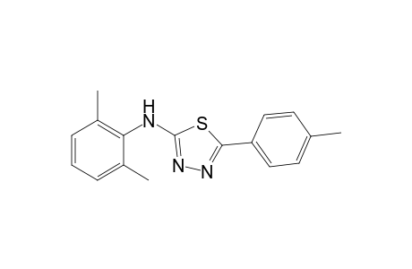 N-(2,6-Dimethylphenyl)-5-(4-methylphenyl)-1,3,4-thiadiazol-2-amine