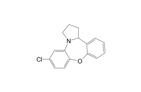 Dibenzo[b,f]pyrrolo[1,2-d][1,4]oxazepine, 6-chloro-1,2,3,13b-tetrahydro-