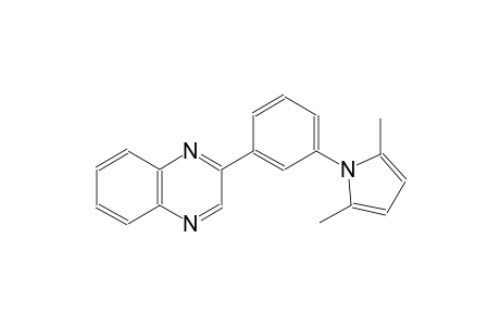 quinoxaline, 2-[3-(2,5-dimethyl-1H-pyrrol-1-yl)phenyl]-