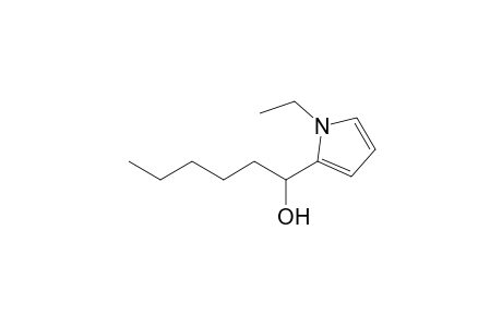1-Ethyl-2-(1'-hydroxyhexyl)-pyrrole