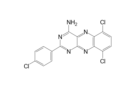 4-Amino-6,9-dichloro-2-(4-chlorophenyl)benzo[g]pteridine