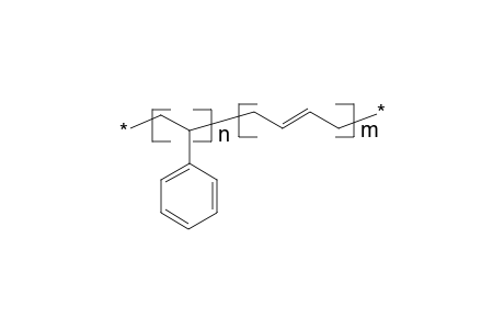 Poly(butadiene-co-styrene) with 22.5-24.5 wt.% styrene units