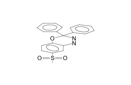 2,2-diphenyl-6-methylsulphonyl-2H-benzo[e][1,2,4]-oxadiazine