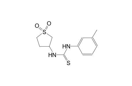 N-(1,1-dioxidotetrahydro-3-thienyl)-N'-(3-methylphenyl)thiourea