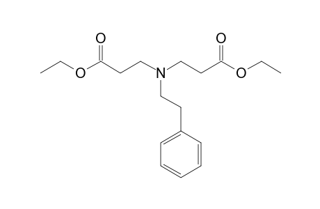 Diethyl 3,3'-(phenethylimino)dipropionate