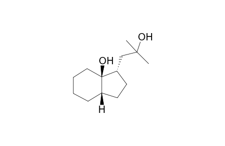 (1R,6S,9S)-9-(2-Hydroxy-2-methylpropyl)bicyclo[4.3.0]nonan-1-ol