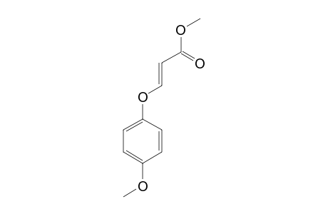 (E)-METHYL-3-(4-METHOXYPHENOXY)-PROPENOATE