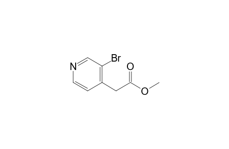 2-(3-bromo-4-pyridinyl)acetic acid methyl ester