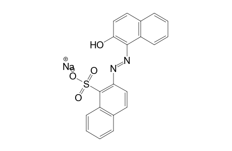 1-Naphthalenesulfonic acid, 2-[(2-hydroxy-1-naphthalenyl)Azo]-, monosodium salt