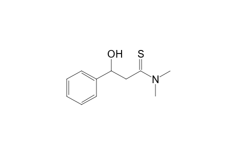 N,N-Dimethyl-3-hydroxy-3-phenylpropanethioamide