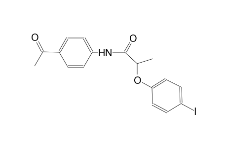 N-(4-acetylphenyl)-2-(4-iodophenoxy)propanamide