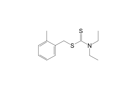 N,N-diethylaminodithiocarbamate (2-methylbenzyl) ester