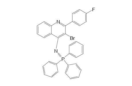 3-Bromo-2-(4-fluorophenyl)-4-(triphenylphosphoranylideneamino)quinoline