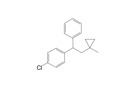 1-(4-Chlorophenyl)-1-phenyl-2-(1-methylcyclopropyl)ethane