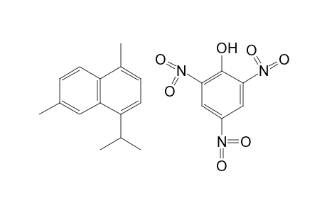 1,6-DIMETHYL-4-ISOPROPYLNAPHTHALENE, MONOPICRATE