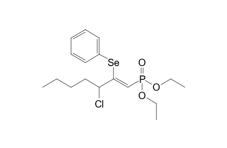 Diethyl[(Z)-3-Chloro-2-(phenylselanyl)-1-heptenyl]phosphonate