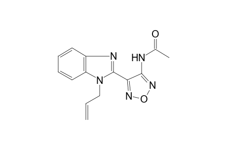 N-[4-(1-Allyl-1H-benzimidazol-2-yl)-1,2,5-oxadiazol-3-yl]acetamide
