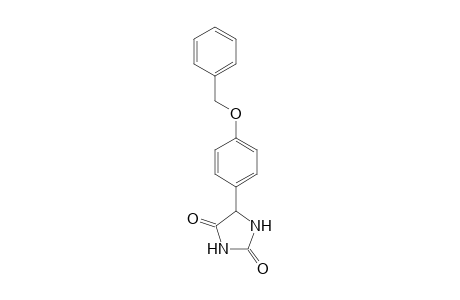 1H-Imidazole-2,4(3H,5H)-dione, 5-[4-(phenylmethoxy)-phenyl]-