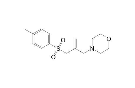 4-[2-(p-tolylsulfonylmethyl)allyl]morpholine