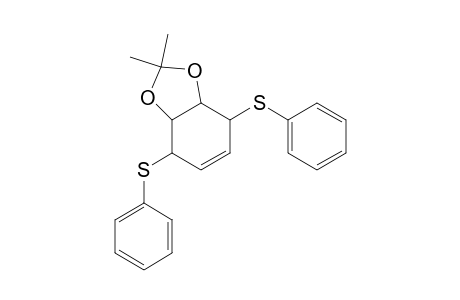 (1RS,2RS,3RS,6RS)-1,2-O-Isopropylidene-3,6-bis(phenylthio)cyclohex-4-en-1,2-diol