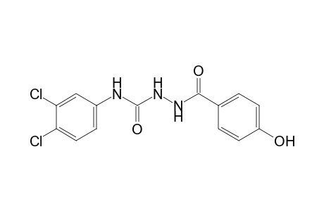 4-(3,4-dichlorophenyl)-1-(p-hydroxybenzoyl)semicarbazide