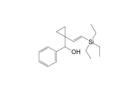 1-Phenyl-2,2-(dimethylene)-4-(triethylsilyl)but-3-en-1-ol