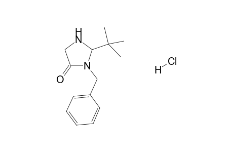 (R/S)-3-benyl-2-t-butyl-4-imidazolidinone hydrochloride