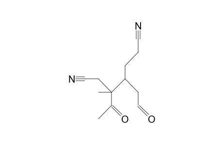 (4R,5S)-5-Cyanomethyl-4-formylmethyl-5-methyl-6-oxo-heptanenitrile