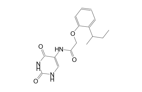2-(2-sec-butylphenoxy)-N-(2,4-dioxo-1,2,3,4-tetrahydro-5-pyrimidinyl)acetamide