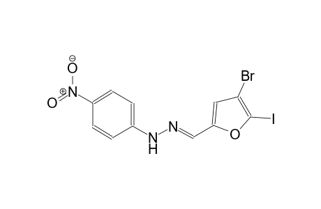 4-bromo-5-iodo-2-furaldehyde (4-nitrophenyl)hydrazone