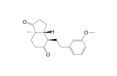 1H-Indene-1,5(4H)-dione, hexahydro-4-[2-(3-methoxyphenyl)ethyl]-7a-methyl-, [3aR-(3a.alpha.,4.alpha.,7a.beta.)]-