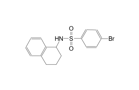4-bromo-N-(1,2,3,4-tetrahydro-1-naphthalenyl)benzenesulfonamide
