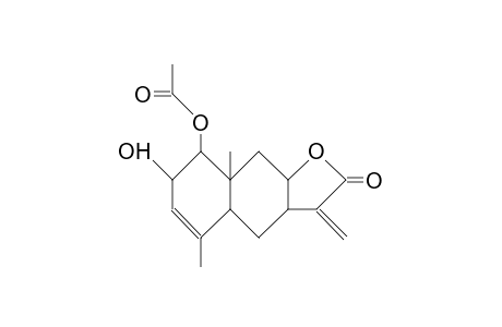 1-Acetoxy-2-desoxo-2-hydroxy-pinnatifidin