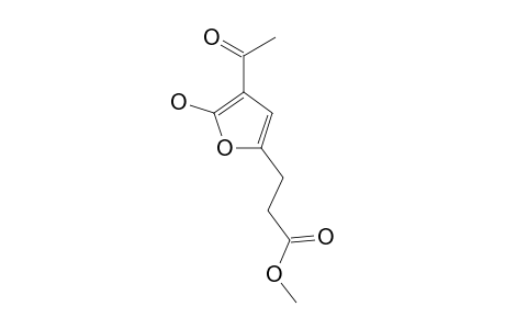 METHYL-3-[2-(4-ACETYL-5-HYDROXY-FURANYL)]-PROPIONATE