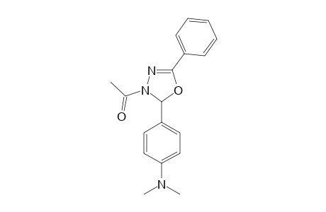 1-[2-(4-dimethylaminophenyl)-5-phenyl-2H-1,3,4-oxadiazol-3-yl]ethanone