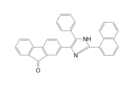 2-[2-(1-naphthalenyl)-5-phenyl-1H-imidazol-4-yl]-9-fluorenone