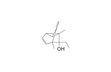 Tricyclo[3.2.1.0(2,7)]oct-3-en-6-ol, 6-ethyl-5,7-dimethyl-8-methylene-, stereoisomer